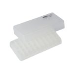 Pudełka na fiolki i buteleczki - 2-1535 - pudelko-z-pp - mleczne - 140-x-70-x-40-mm - 50-miejsc