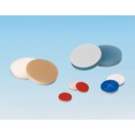 Septy niezmontowane, do zakrętek ND10 - 7-0734 - septy-z-tworzywa-ptfe - 025-mm - 53-shore-a - 100-szt