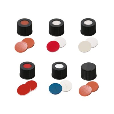 Zakrętki gwintowane ND10 z septą