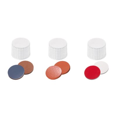 Zakrętki gwintowane z septą ND20