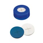 Zamknięcia typu Push-On z pierścieniem zatrzaskowym ND11 z polietylenu - 7-0759 - zamkniecia-typu-push-on-z-pierscieniem-zatrzaskowym-nd11-z-polietylenu - silikon-bialyptfe-niebieski-z-nacieciem-krzyzowym - niebieski - 55-shore-a - 100-szt