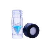 Fiolki NextGen™ V Vials® z zakrętką z otworem i ze skalą - g-9022 - fiolki-nextgen-v-vials - bezbarwne - 03-ml - 13-x-35-mm-3 - ptfe-silkon - 13-425 - 12-szt