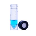 Fiolki NextGen™ V Vials® z zakrętką z otworem i ze skalą - g-9026 - fiolki-nextgen-v-vials - bezbarwne - 50-ml-3 - 20-x-65-mm - ptfe-silkon - 20-400 - 12-szt