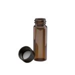 Fiolki Wheaton, brązowe z zakrętką - 9-0119 - fiolki-wheaton-z-zakretka - 40-ml-2 - 15-x-48-mm - brazowe - 200-szt