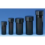 Fiolki Wheaton z brązowego szkła, z zakrętką - 9-0010 - fiolki-wheaton - z-brazowego-szkla - z-zakretka - 03-ml - 35-x-13-mm - 12-szt