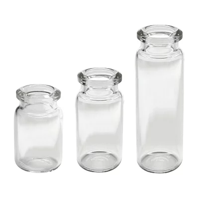 Fiolki na próbki, z wywiniętym brzegiem