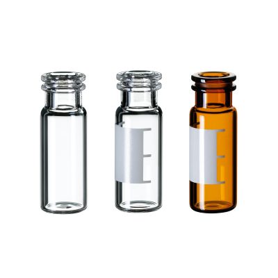 Fiolki z pierścieniem zatrzaskowym ND11 - szklane