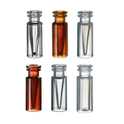 Fiolki z pierścieniem zatrzaskowym ND11 – TPX i PP