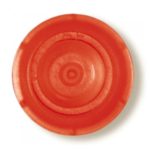 Pokrywki do kuwet z okrągłym otworem - k-6227 - pokrywki-do-kuwet-z-okraglym-otworem - pe - pomaranczowe - 759243 - 100-szt