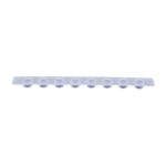 Zatyczki w paskach Wide Area Optical Indented Flat Caps - 8-stanowiskowe - a-712175 - pokrywki-w-paskach-wide-area-optical-indented-flat-caps-8-stanowiskowe - bezbarwne - w-worku-120-paskow