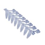 Probówki do PCR w paskach - 8-stanowiskowe - połączone z indywidualnymi zatyczkami Optical Caps, Low Profile - poj. 0,1 ml - a-712190 - probowki-w-paskach-01-ml-8-stanowiskowe-low-profile - bezbarwne - w-worku-120-paskow