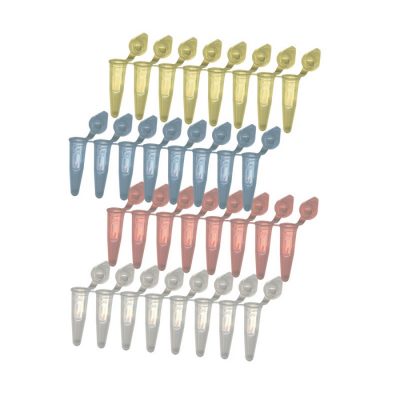 Probówki w paskach 0,2 ml, 8-stanowiskowe, Kombi