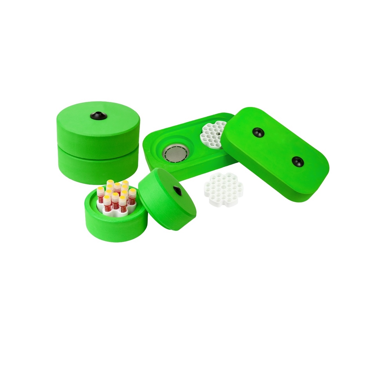 Pojemniki do zamrażania na probówki