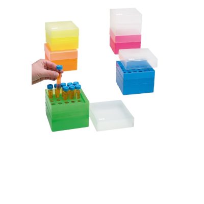 Pudełka na probówki, fiolki, kuwety