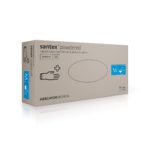 Rękawice lateksowe santex® powdered - pudrowane - p-4042 - rekawice-lateksowe-santex-powdered-jednorazowe - pudrowane - gladkie - s - kremowe - 100-szt