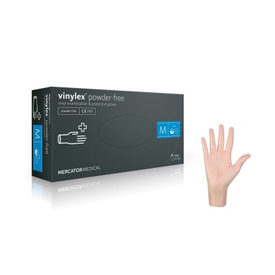 Rękawice winylowe vinylex® powder-free - bezpudrowe