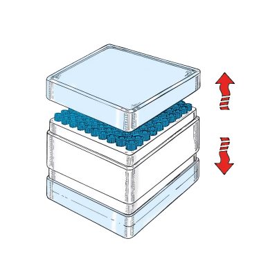 Końcówki do pipet uniwersalne - w dwustronnym pudełku