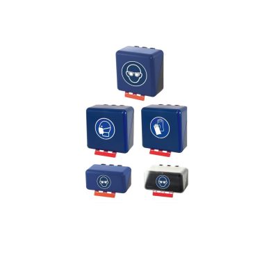 Pojemniki i uchwyty na art. ochronne