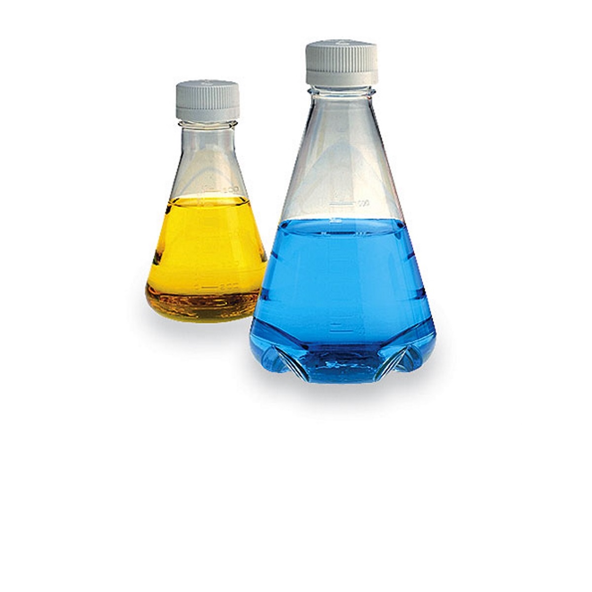 Kolby Erlenmeyera (stożkowe) plastikowe