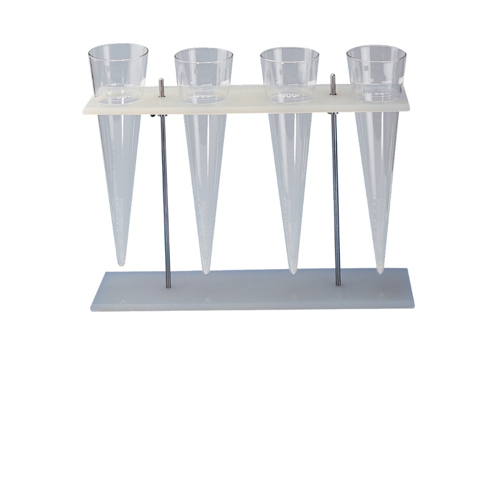 Statywy na lejki i stożki sedymentacyjne