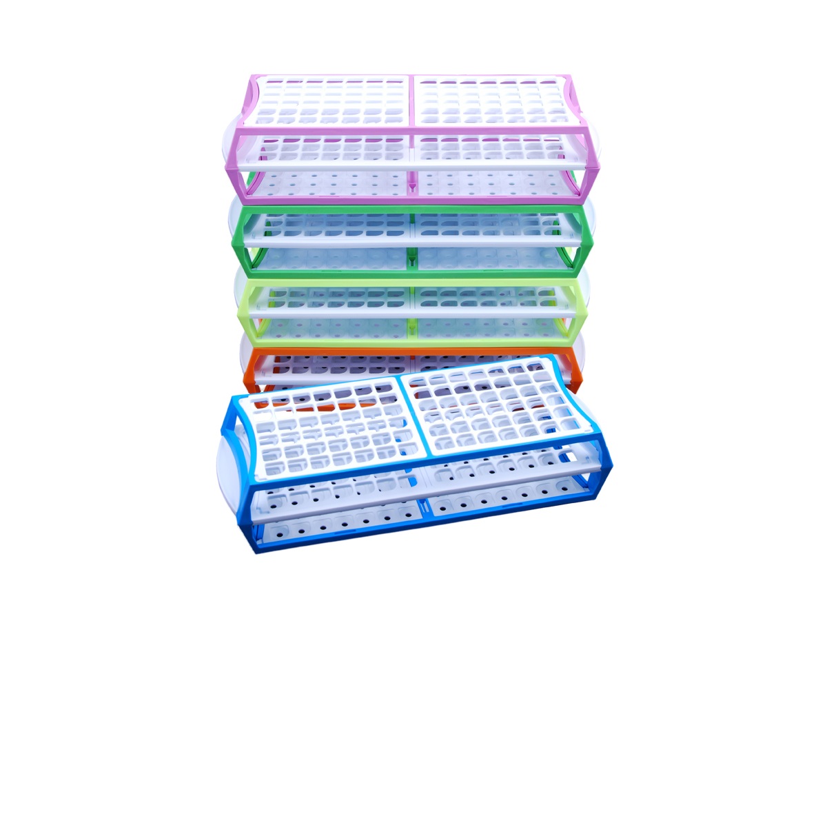 Statywy plastikowe na prob&oacute;wki o poj. 3,0-50 ml