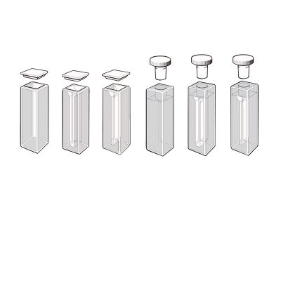 Kuwety spektrofotometryczne szklane i kwarcowe