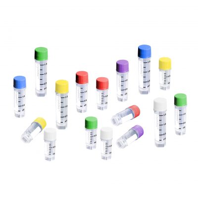 Krioprobówki z PP z zakrętką z gwintem zewnętrznym - sterylne - poj. 0,5-1,5 ml - 1