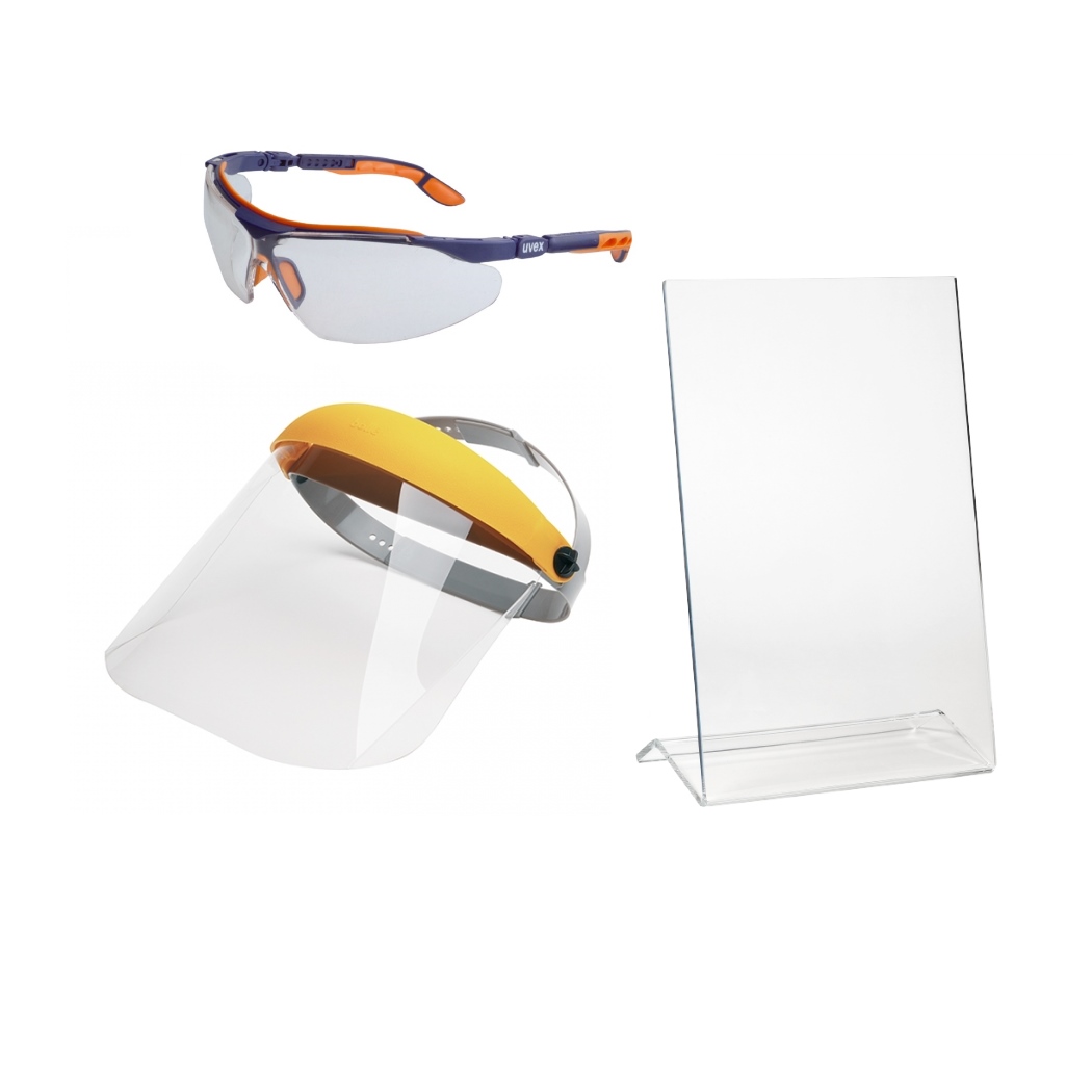 Okulary, wizjery, ekrany ochronne