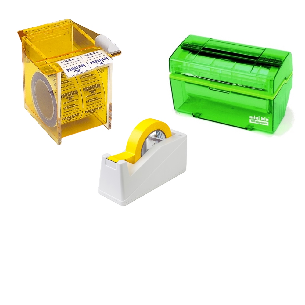 Statywy i dozowniki do folii, taśm i parafilmu