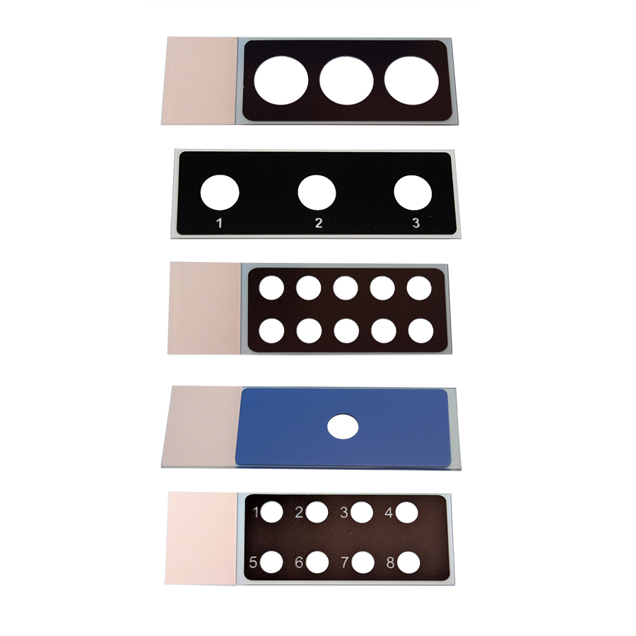 Szkiełka z wgłębieniami