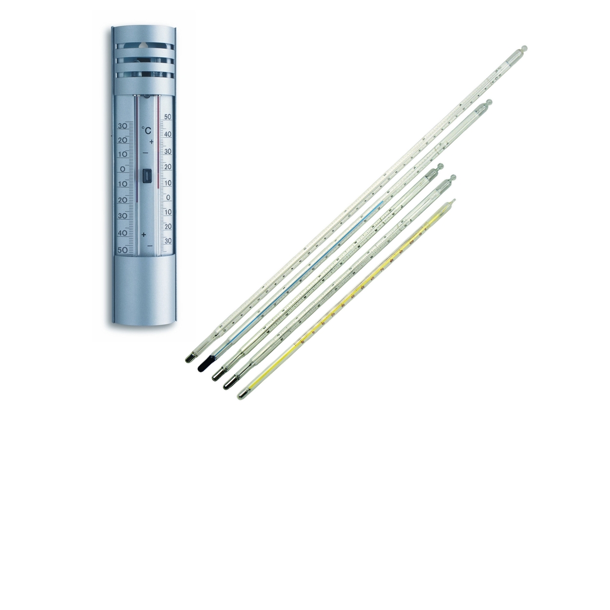 Termometry cieczowe, tarczowe