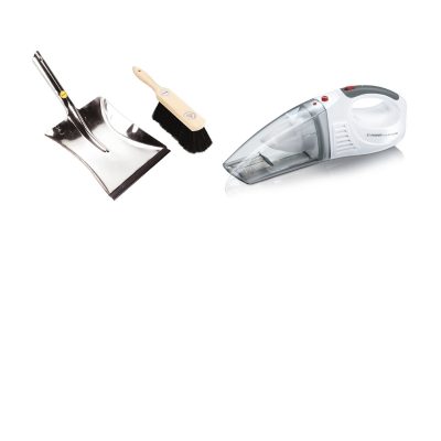 Zmiotki, szufelki, odkurzacze