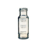 Fiolki z tworzywa gwintem krótkim ND9 - 7-0687 - fiolki-z-pp-z-oznaczeniami-poziomu-napelnienia-wewnetrzna-czesc-dna-lekko-wklesla - bezbarwne - 15-ml-3 - nd9 - 100-szt