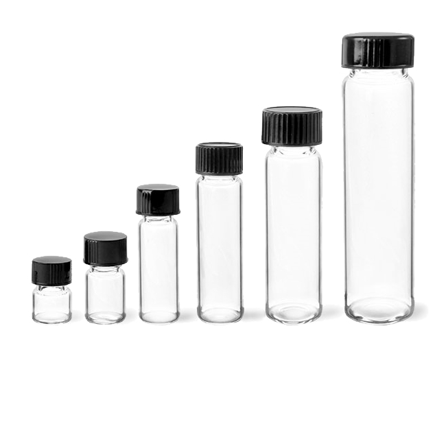 Fiolki wg pojemności