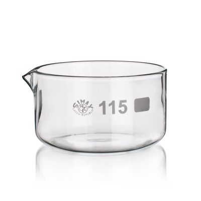 Krystalizatory szklane - z wylewem - 1