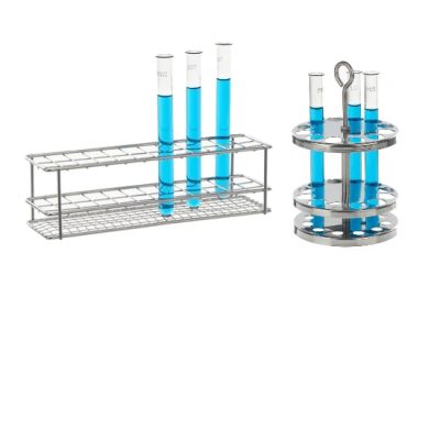 Statywy metalowe na probówki