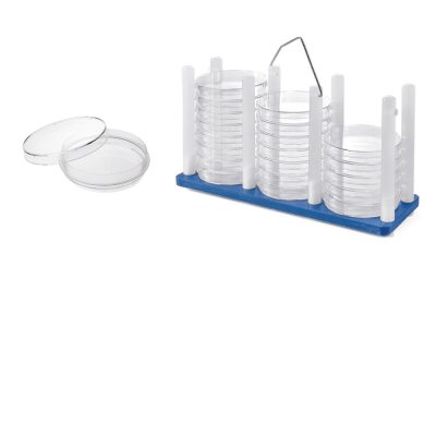 Szalki Petriego, do hodowli, statywy na szalki