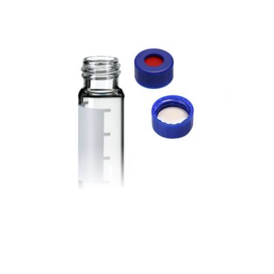 Fiolki z nakrętkami - gwint ND8