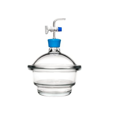 Eksykator Simax z zaworem i wkładem porcelanowym