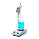 Mieszadło magnetyczne z grzaniem AREX-6 - analogowe - b-8226 - mieszadlo-magnetyczne-z-grzaniem-arex-6-z-termoregulatorem-vtf-i-pretem-statywu - 30-1700-obr-min - 20-l - 160-x-105-x-280-mm