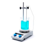 Cyfrowe mieszadło magnetyczne z grzaniem AREX-6 Digital - b-8231 - mieszadlo-magnetyczne-z-grzaniem-arex-6-digital-z-czujnikiem-pt100-pretem-statywu-i-uchwytem-do-czujnika - 30-1700-obr-min - 20-l - 160-x-105-x-280-mm