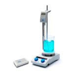 Mieszadło magnetyczne z grzaniem AREX-6 Digital Pro - cyfrowe - b-8236 - mieszadlo-magnetyczne-z-grzaniem-arex-6-digital-pro-z-termoregulatorem-vtf-evo-pretem-statywu-i-databox - 30-1700-obr-min - 20-l - 160-x-105-x-280-mm