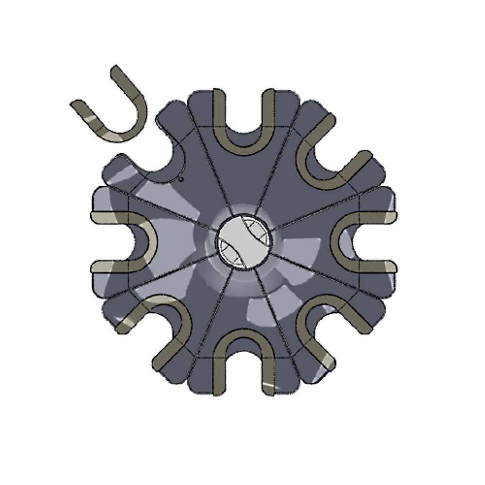 Uniwersalny statyw karuzelowy na pipety automatyczne - Heathrow-Scientific - 13 Uniwersalny statyw karuzelowy na pipety automatyczne - Heathrow-Scientific - 13