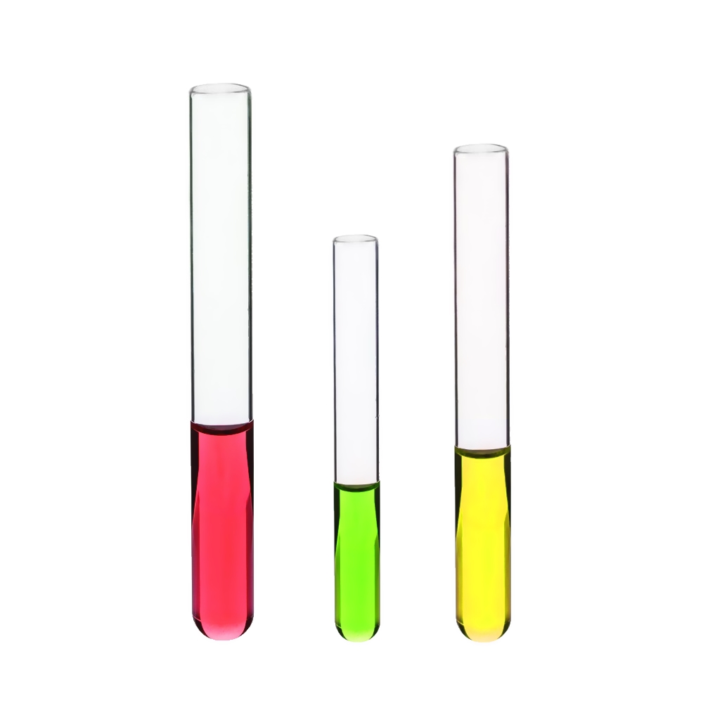 Probówki ze szkła sodowo-wapniowego AR - z prostym brzegiem - Hecht - 0 Probówki ze szkła sodowo-wapniowego AR - z prostym brzegiem - Hecht - 0