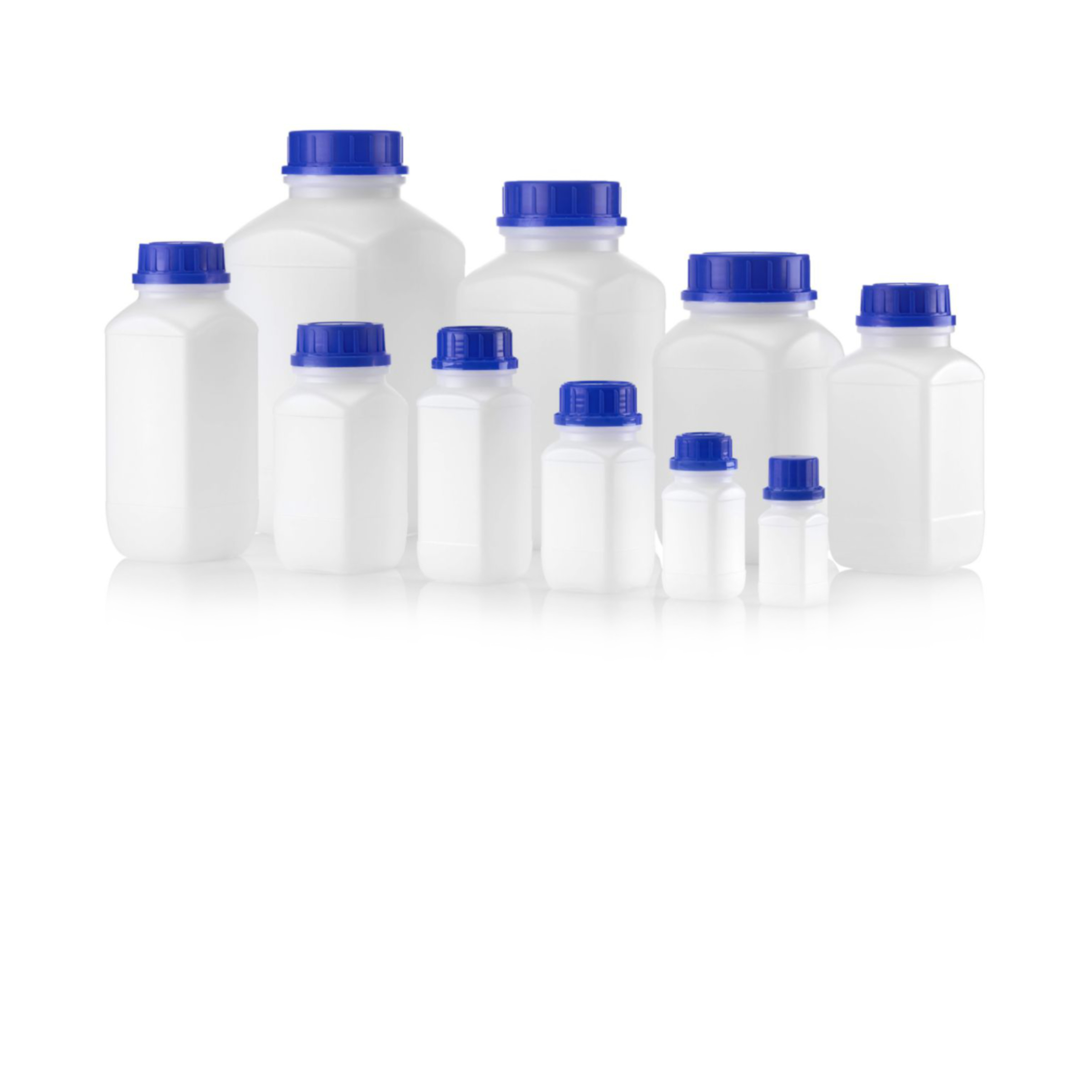 Butelki plastikowe z szeroką szyją