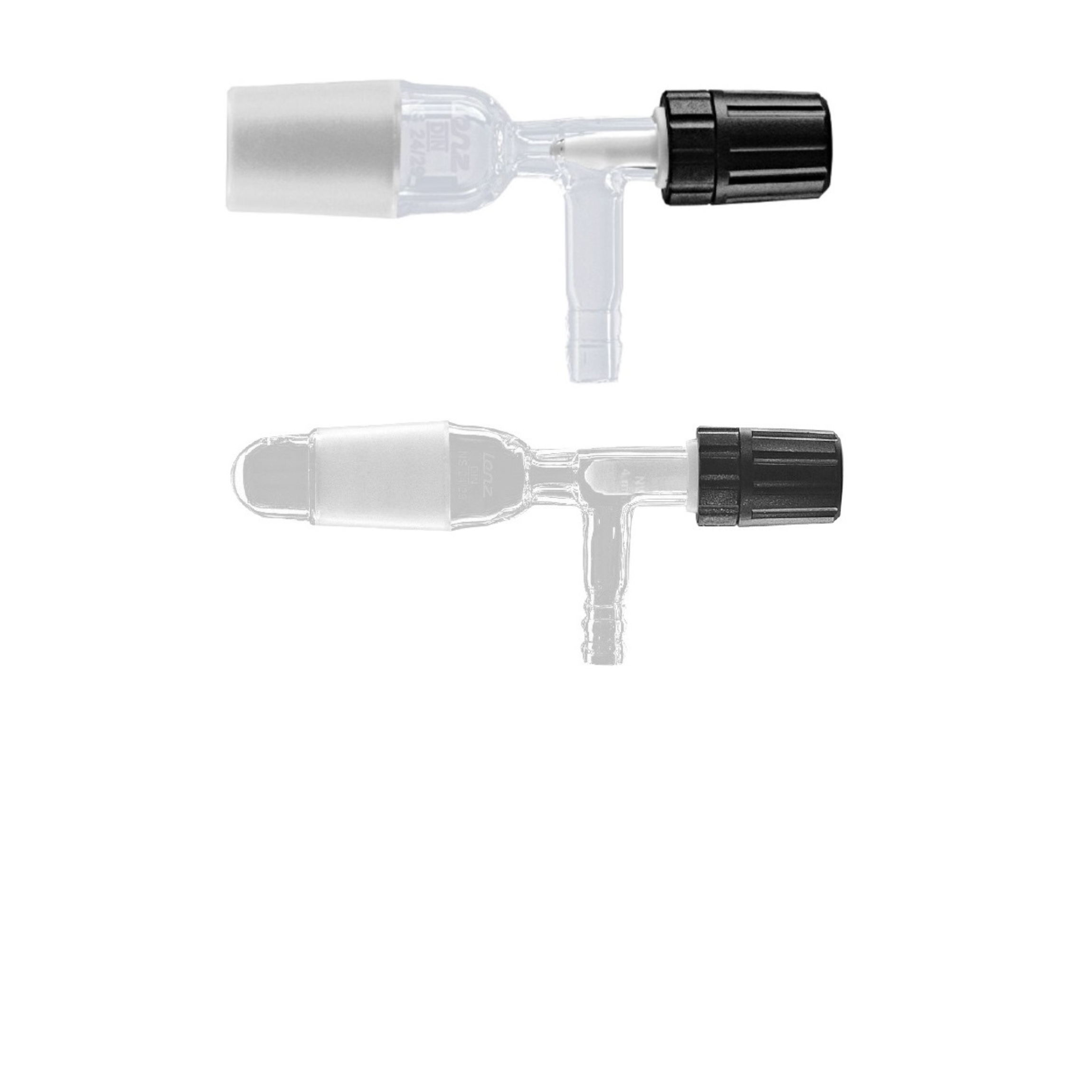 Kraniki, zakrętki do eksykatorów