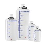 Butle z HDPE - z otworem na kran - bez kranu - o poj. 5 l - 60 l - n-0351 - butla-z-hdpe-z-otworem-na-kran - bez-kranu - 5-l - 167-mm - 50-mm - 330-mm