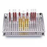 Statywy do łaźni wodnych z wytrząsaniem Lauda Hydro H - k-3064 - statyw-ze-stali-szlachetnej-na-probowki - 17-mm - 243-miejsca