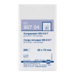 Papierki wskaźnikowe bez skali barw - m-3503 - papierki-kongo-mn-616-t - ph-50-30 - czerwony-niebieski - pudelko - 8559 - 200-szt