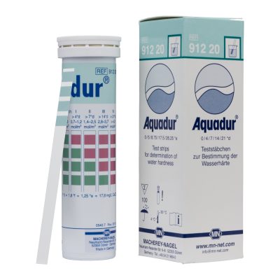 Paski wskaźnikowe Aquadur® - do pomiaru twardości wody